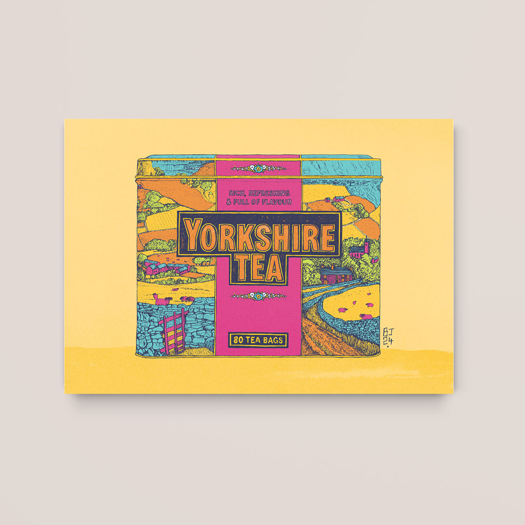 Yorkshire Tea box - unframed