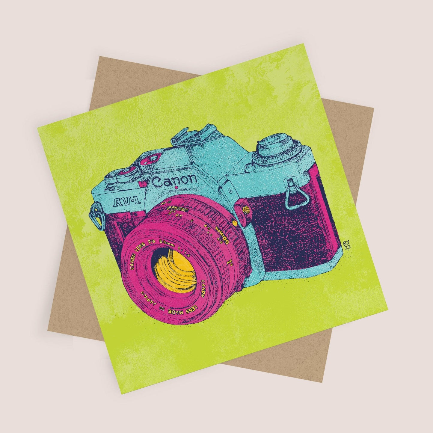 Canon camera card - Bejojoart