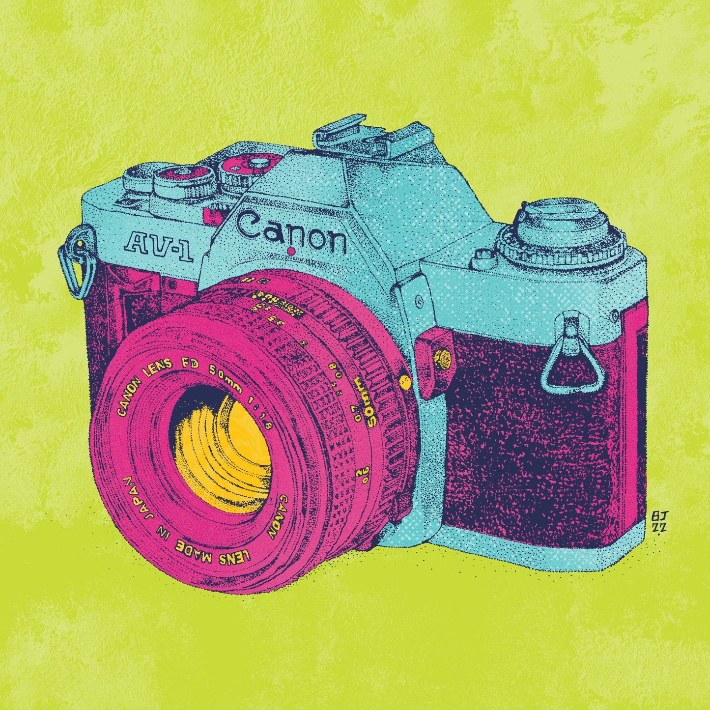 Canon camera card - Bejojoart