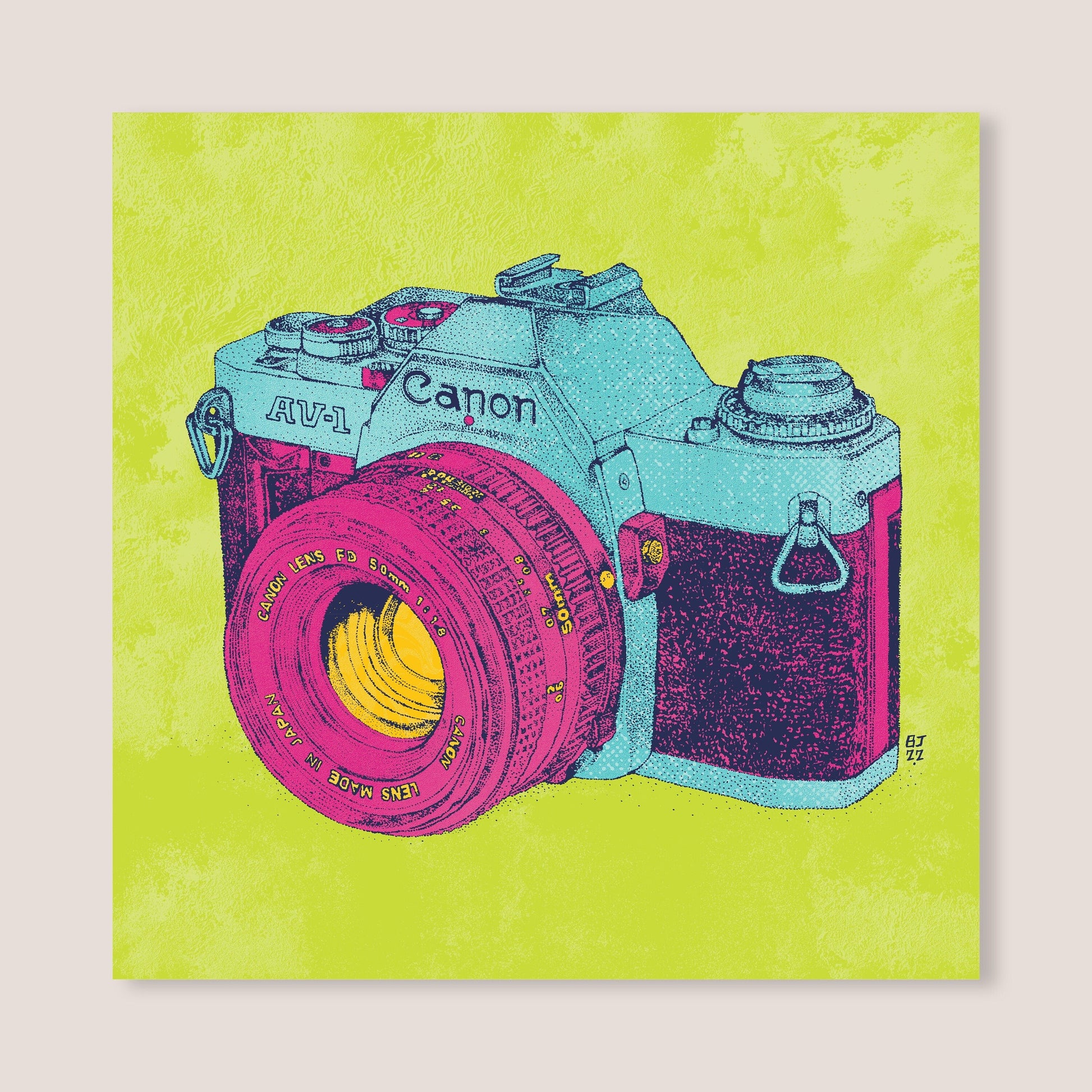 Canon camera card - Bejojoart