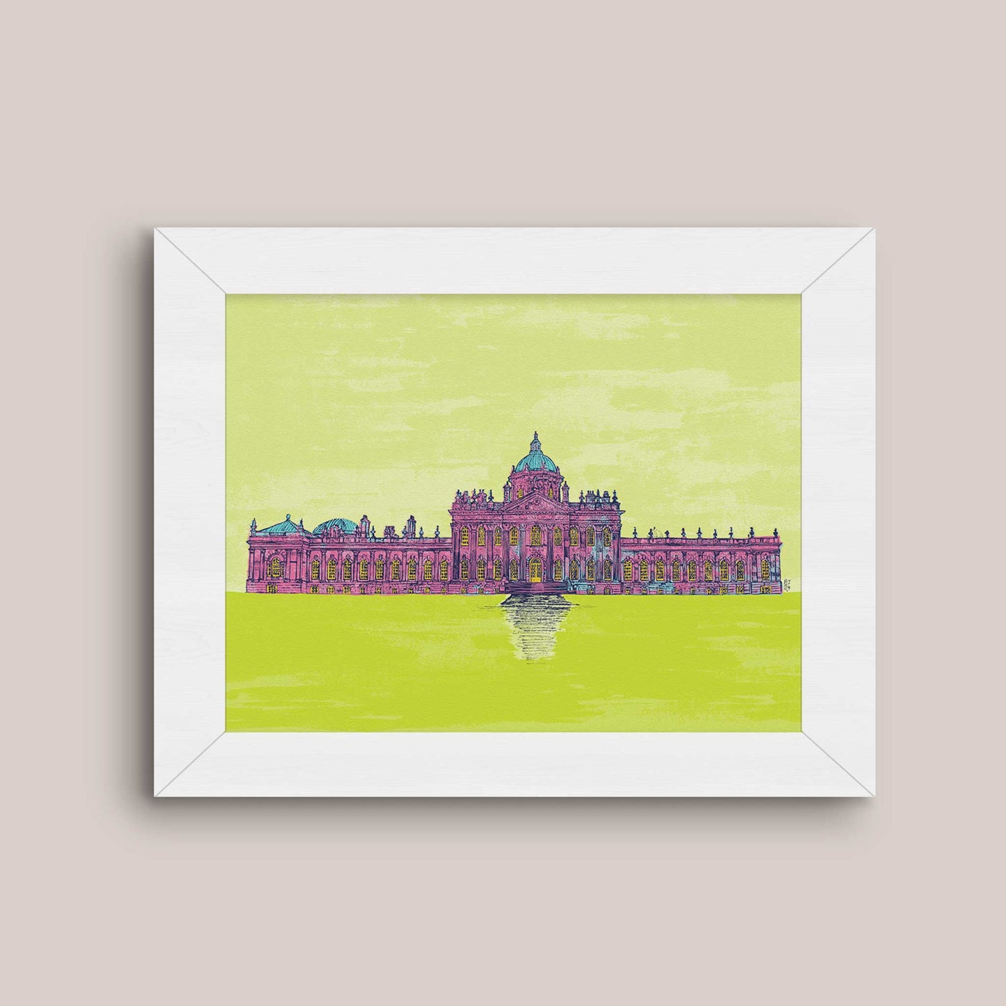 Castle Howard Print | Elegant Artwork of Historic Estate - Bejojoart