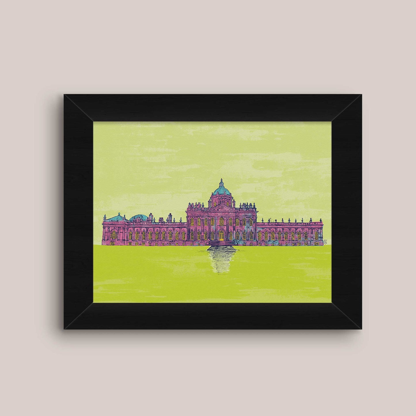 Castle Howard Print | Elegant Artwork of Historic Estate - Bejojoart