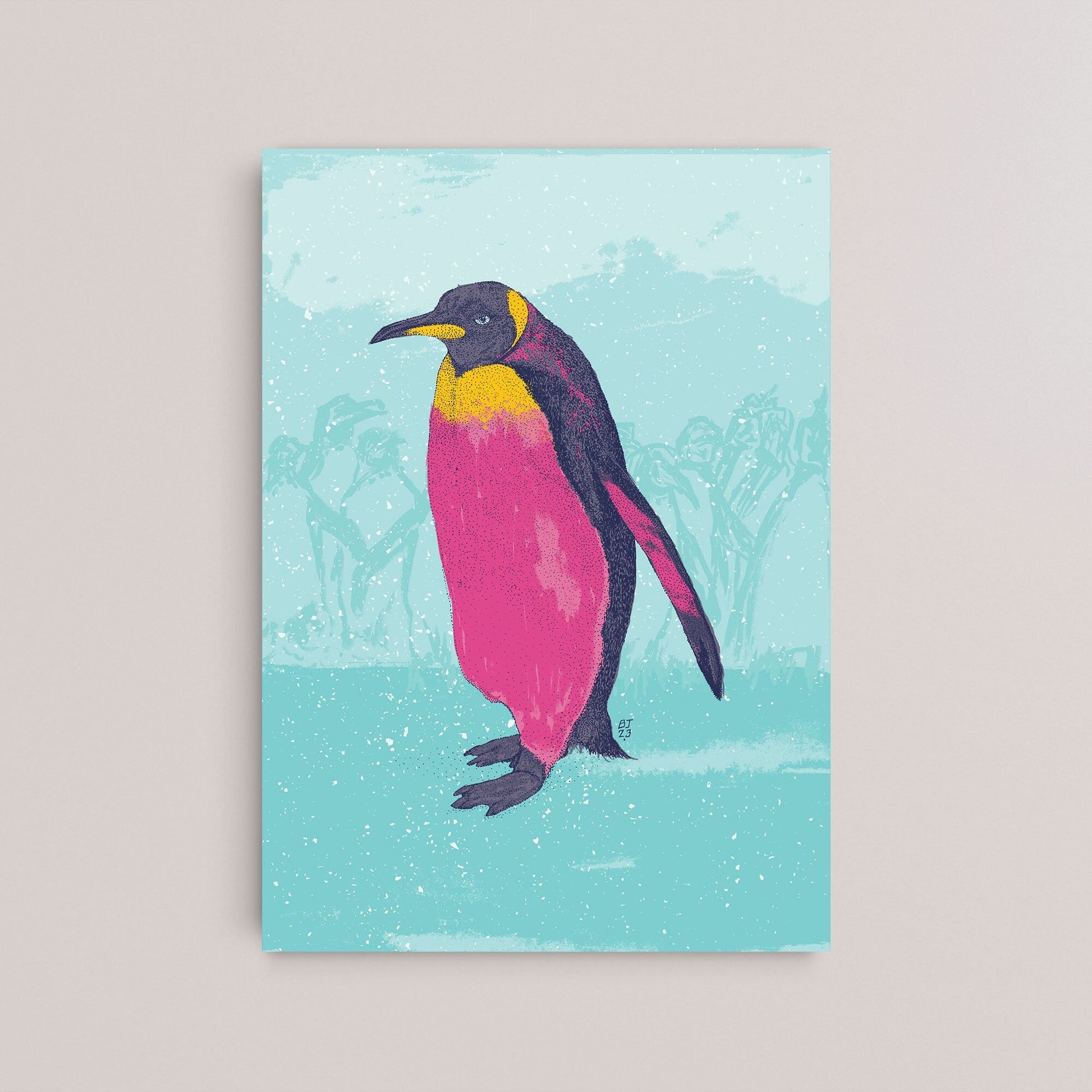 Emperor penguin - Bejojoart