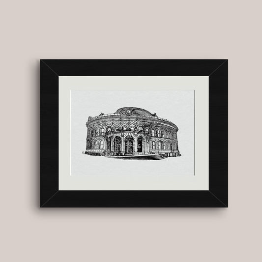 Leeds Corn Exchange Black & White print - Bejojoart