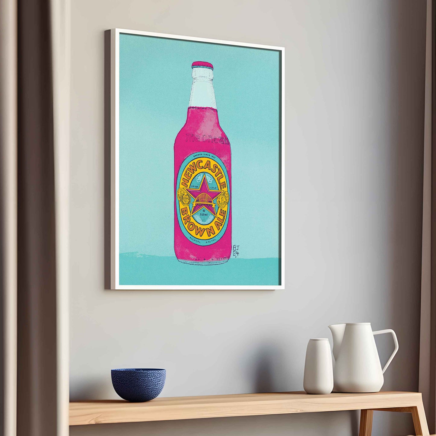 Newcastle Brown Ale - Bejojoart