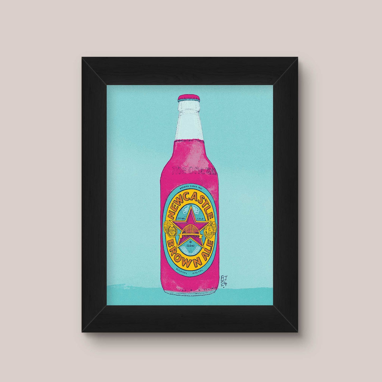 Newcastle Brown Ale - Bejojoart