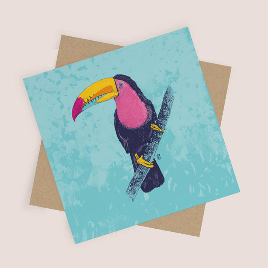 Toucan card - Bejojoart