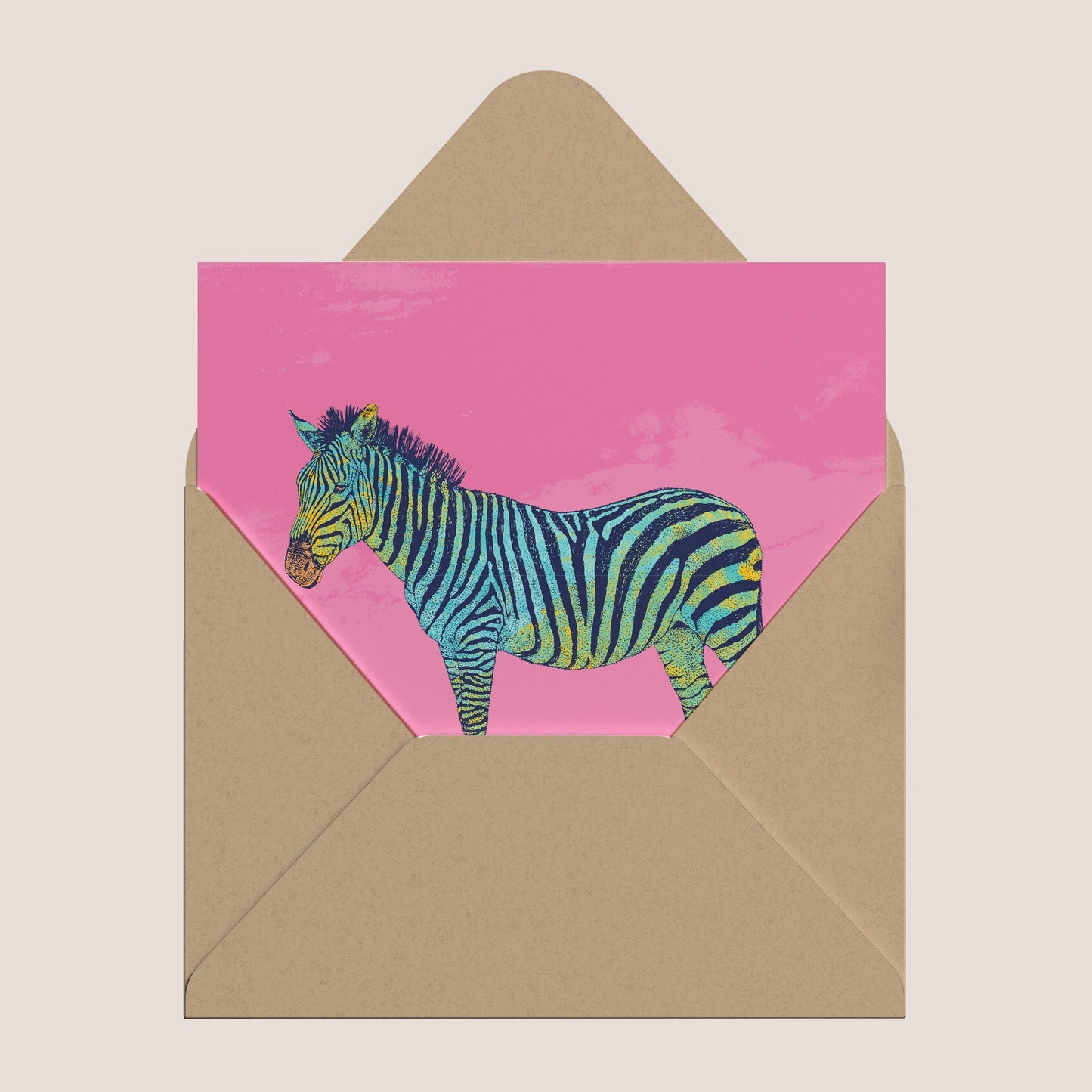 Zebra card - Bejojoart